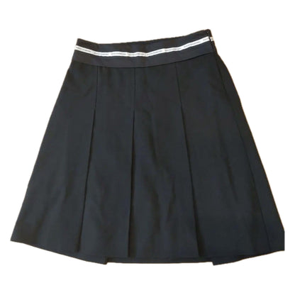 Dolce & Gabbana Logo Waist band Pleated Mini Skirt