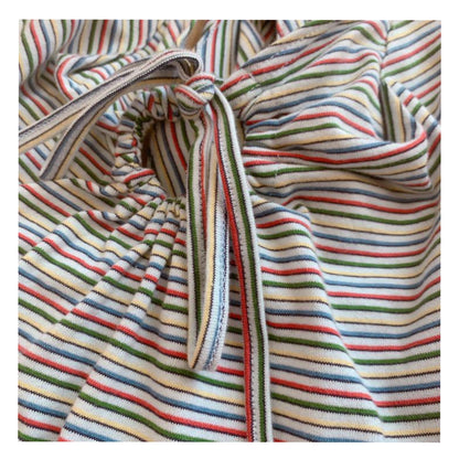 Vivienne Westwood Stripe Sless Halterneck Aline Midi Dress
