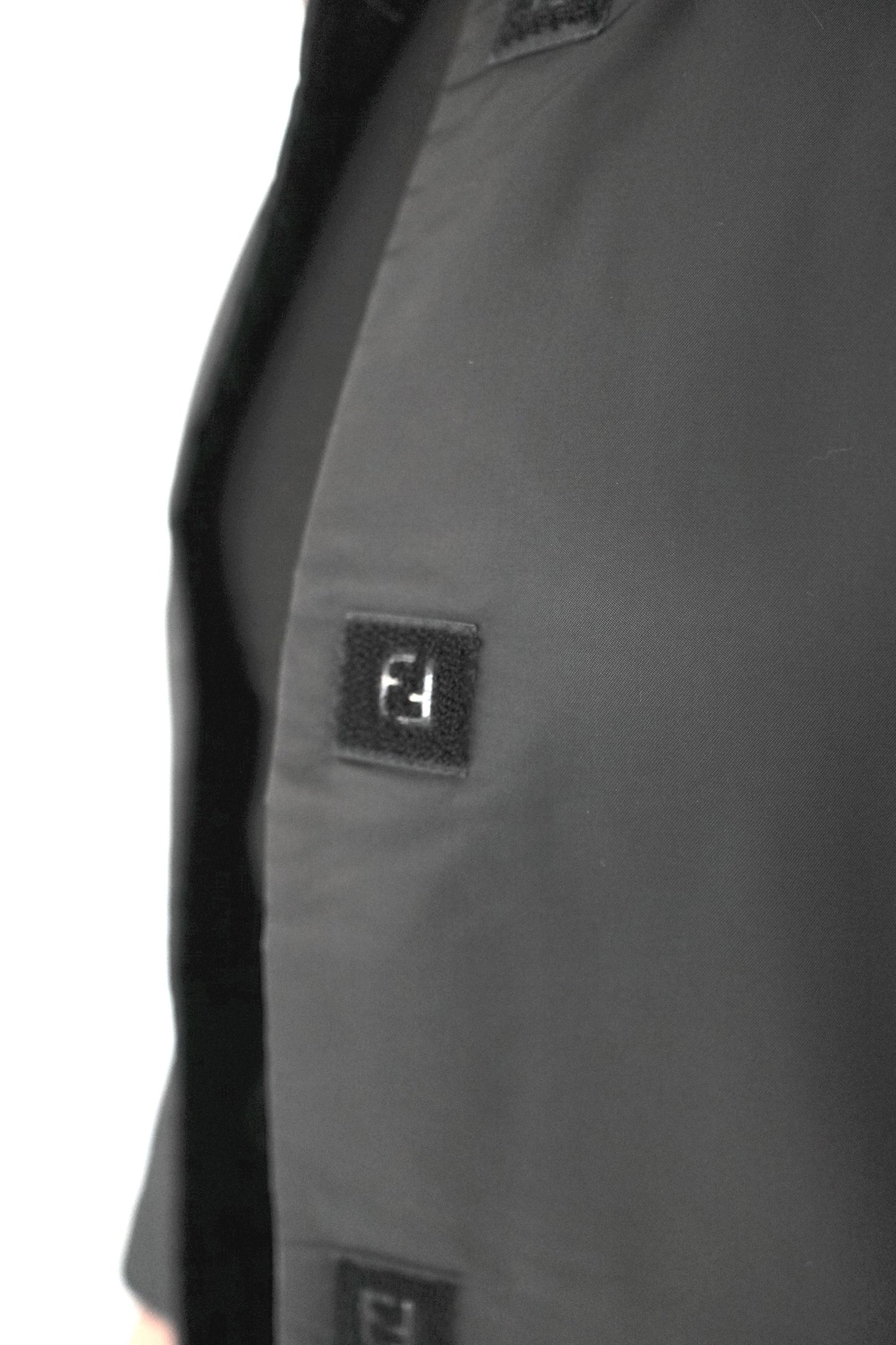 Fendi Nylon Puffer Maxi LS Coat
