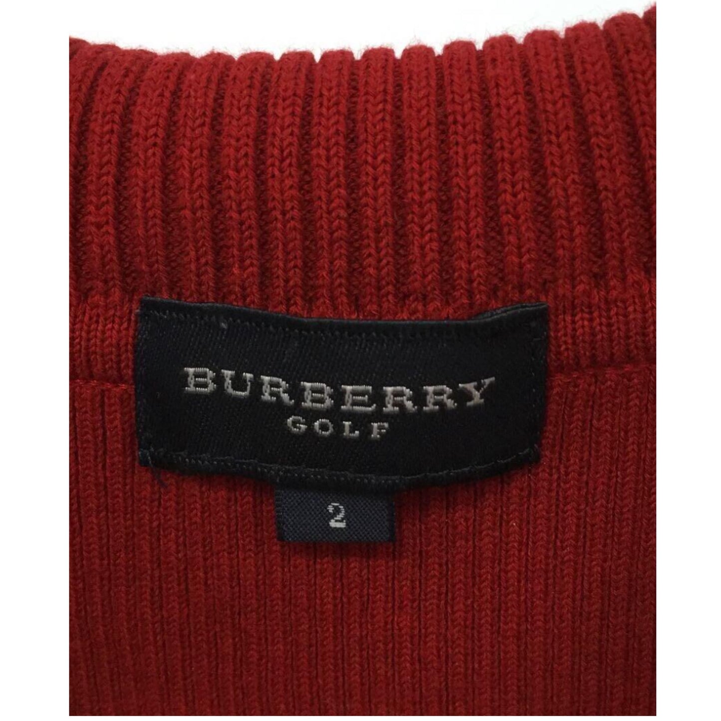 Burberry Golf Checkered Knit Polo