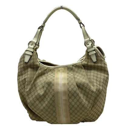 Celine Macadam Monogram Hobo Shoulder Bag