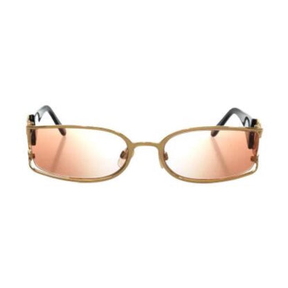 Chanel Gold Trim Logo Sunglasses