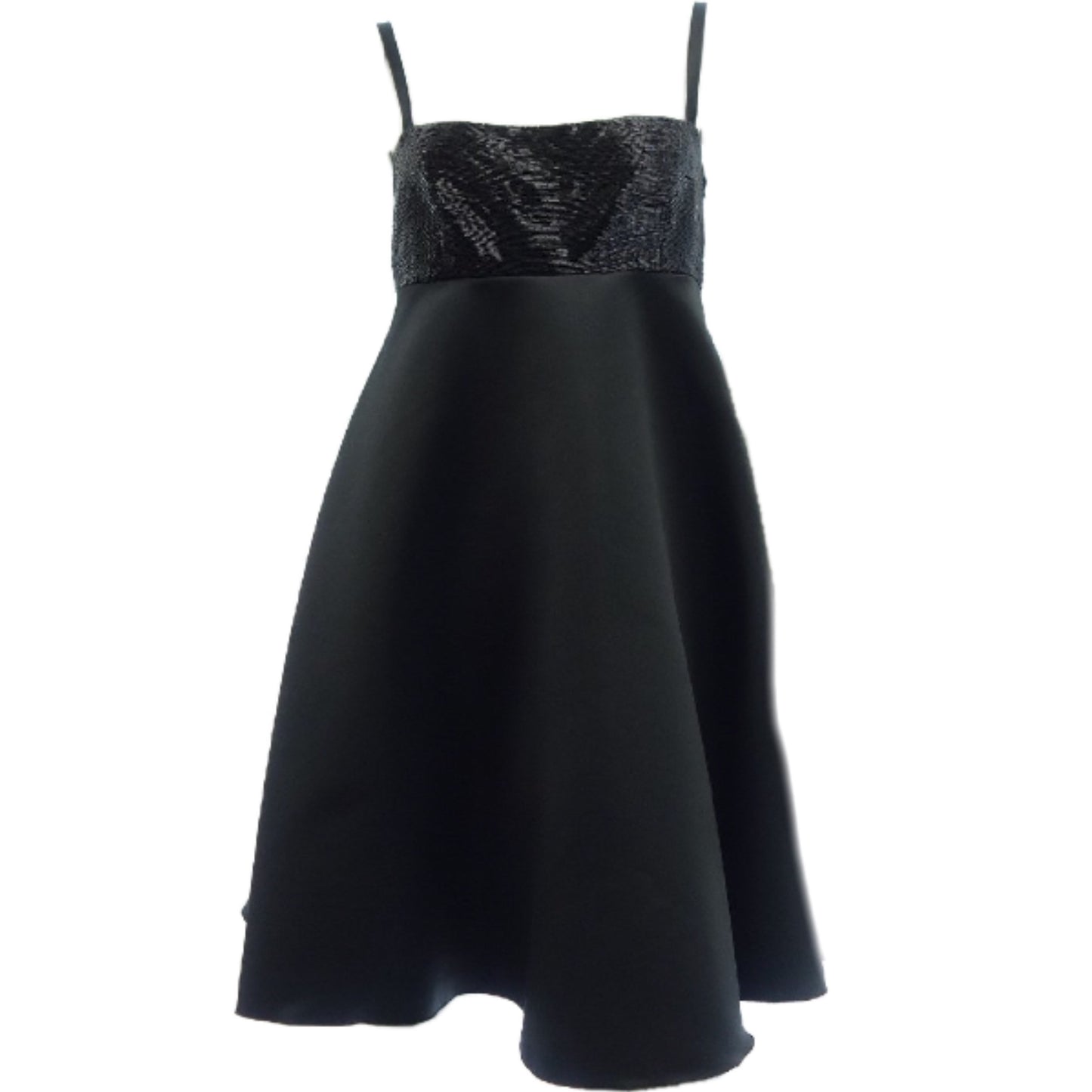 Emporio Armani Beaded Chest Mini Dress