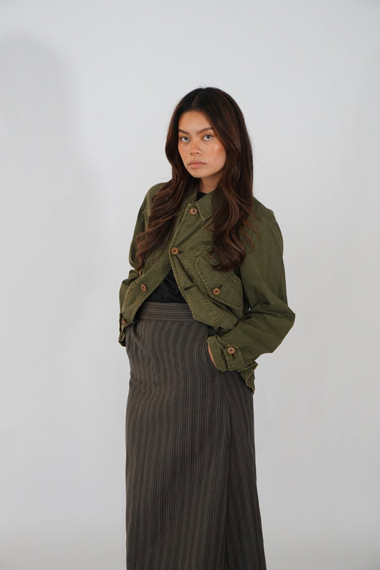 Comme des garçons Homme utility khaki jacket