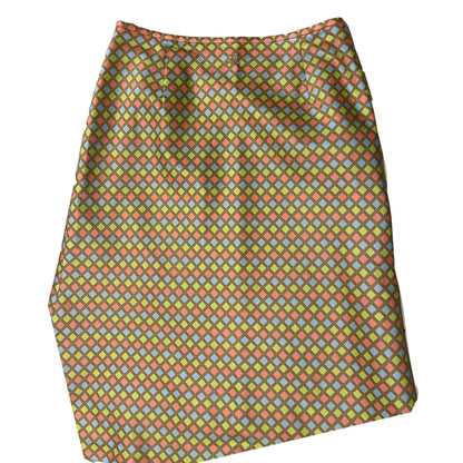 Courreges Tile A Line Midi Skirt