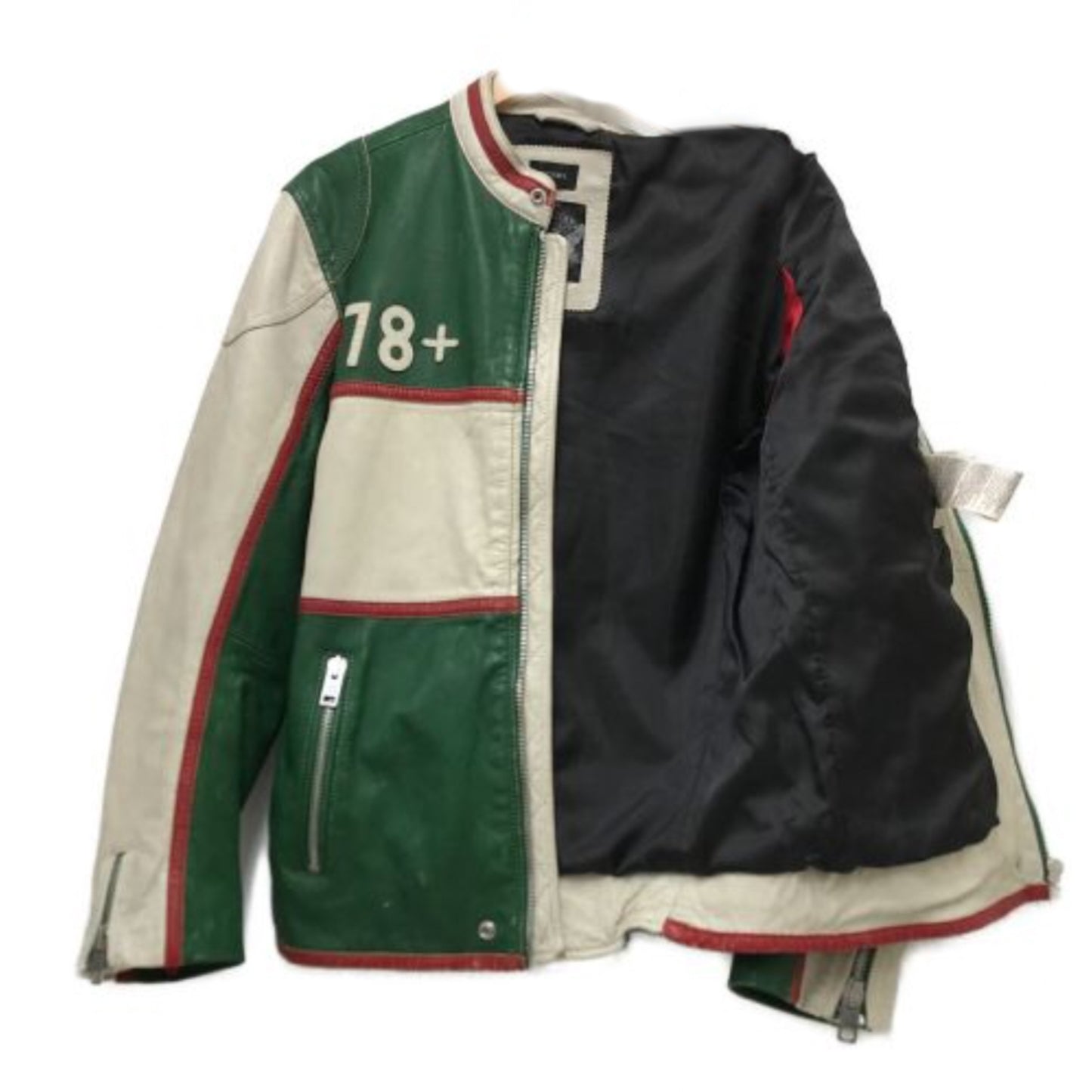 Diesel Motor Racing Leather Jacket