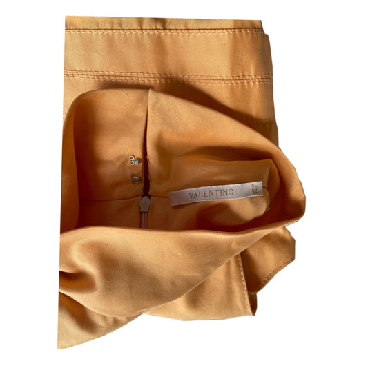 Valentino Silk Turtleneck Sless Midi Dress