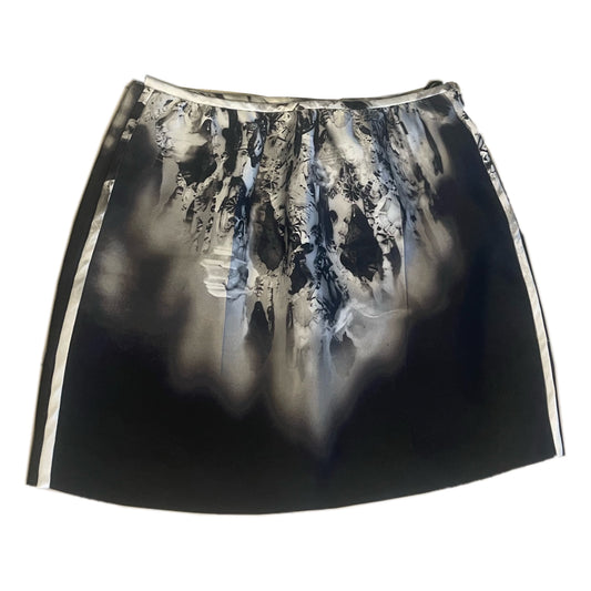 Prada Chandelier Graphic Print Mini Skirt