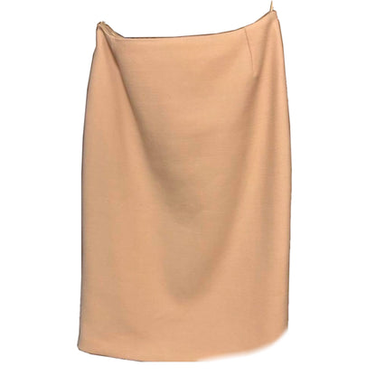 Versace Embroidered Framing Mock Neck Shoulder Zip Jacket Skirt Two Piece Set