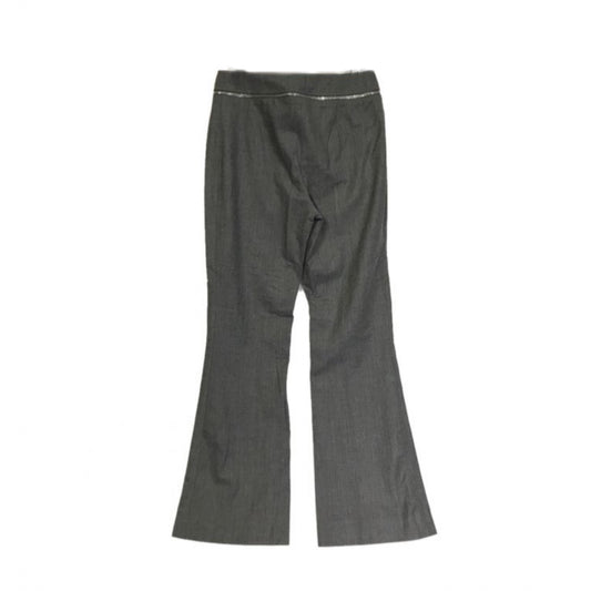 Celine Zipper Waist Bell Bottom Flare Pants