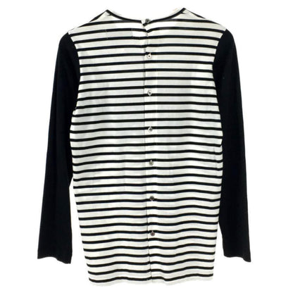 Tricot Comme Des Garcons Lace Bra Graphic Print Stripe LS Tee