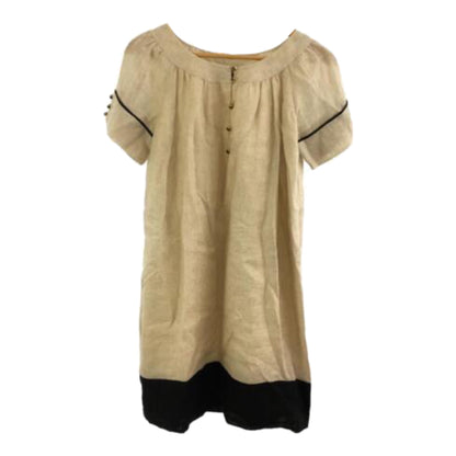 Fendi Linen Oversized Dress w Bubble SS