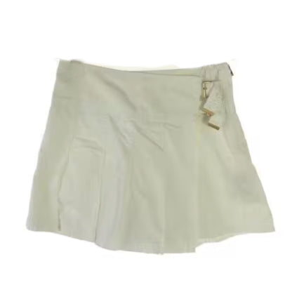Burberry London Blue Label Pleated Buckle Skort