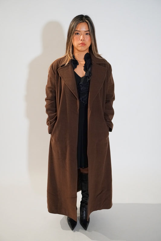 DKNY Cashmere Wool Blend Coat