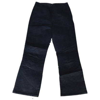 Fendi Zucca High Waist Embroidered Pants