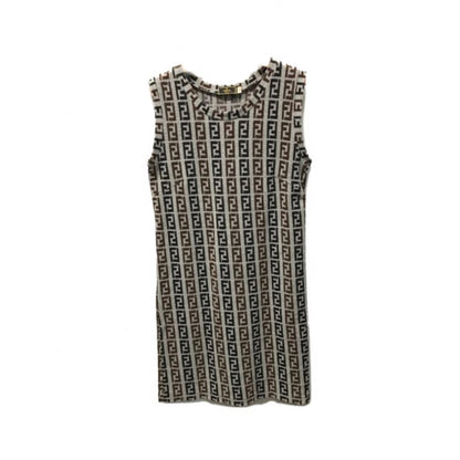 Fendi Zucca Terry Towel Dress