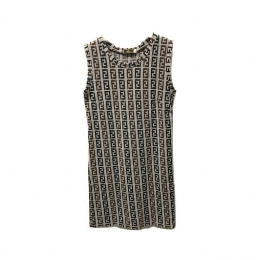 Fendi Zucca Terry Towel Dress