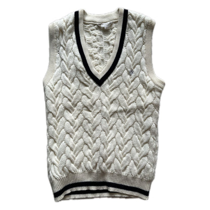 Christian Dior Sports Wool Braided Vest