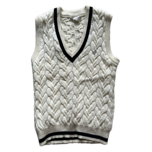 Christian Dior Sports Wool Braided Vest