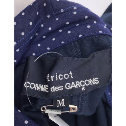 Tricot Comme Des Garcons Polka Dot Button Down Blouse w Bows