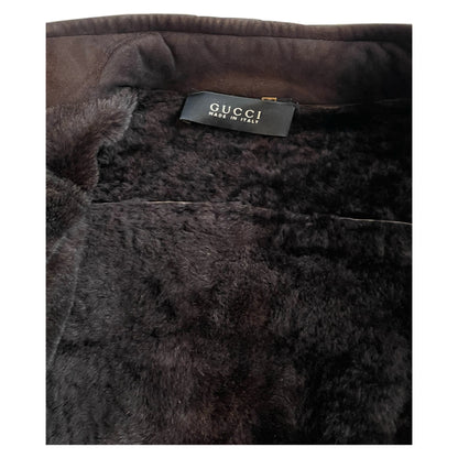 Gucci Suede Leather Motor Jacket