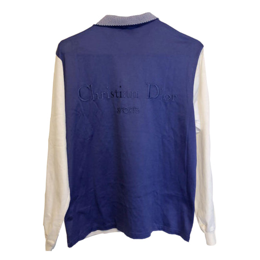 Christian Dior Sports LS Logo Polo