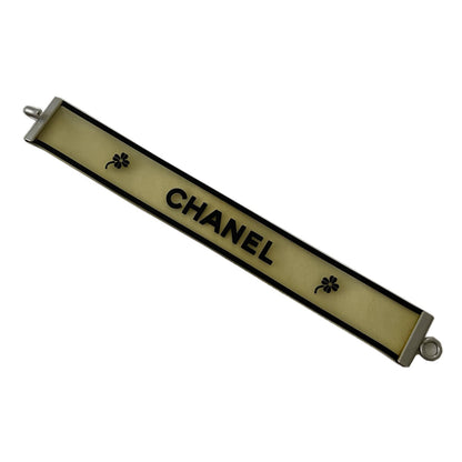 Chanel Rubber Logo Bangle Bracelet