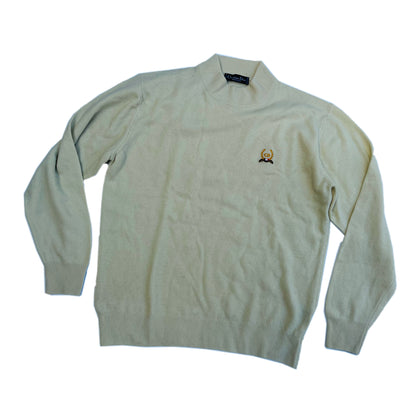 Christian Dior Monsieur Crest Logo Knit Jumper