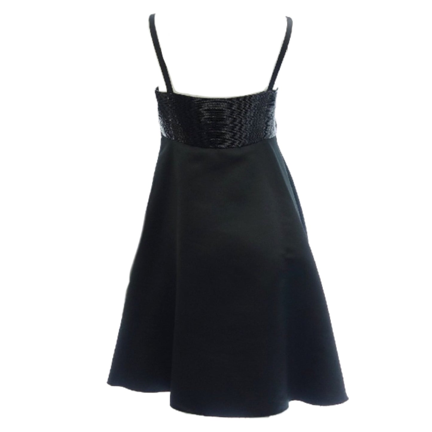 Emporio Armani Beaded Chest Mini Dress