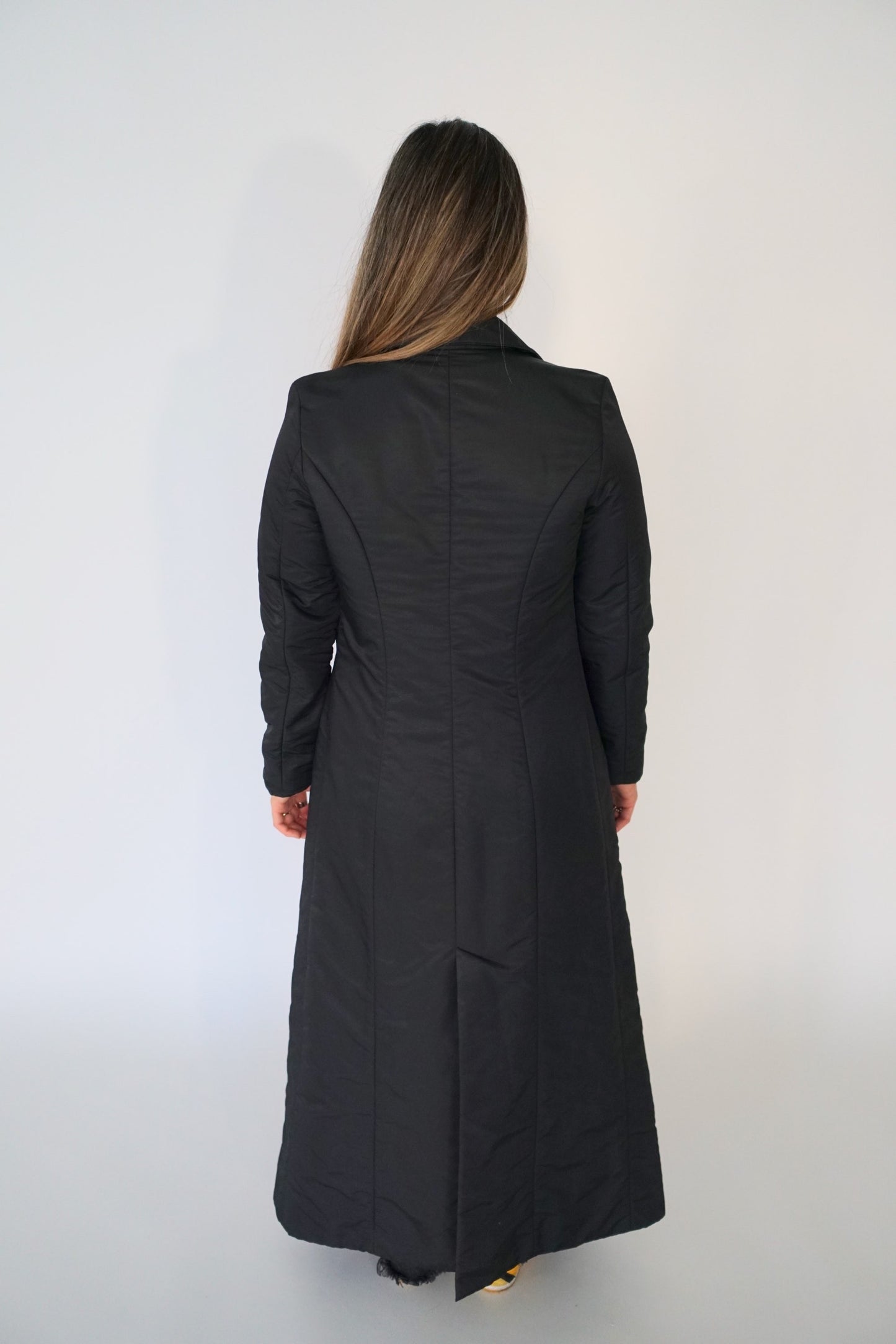 Fendi Nylon Puffer Maxi LS Coat