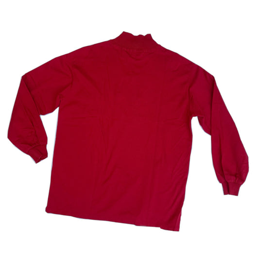 Christian Dior Sports LS Mock Neck Logo T Shirt