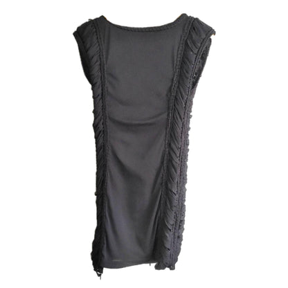Jean Paul Gaultier Mesh Braided Lace Up Tank Dress