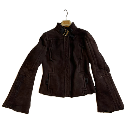 Gucci Suede Leather Motor Jacket