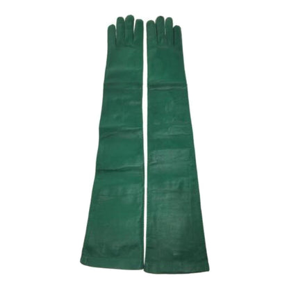 Prada Leather Elbow Gloves