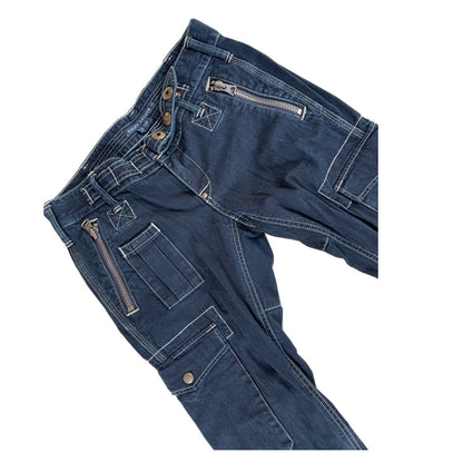 Ralph Lauren Cargo Zip Pocket Skinny Jeans