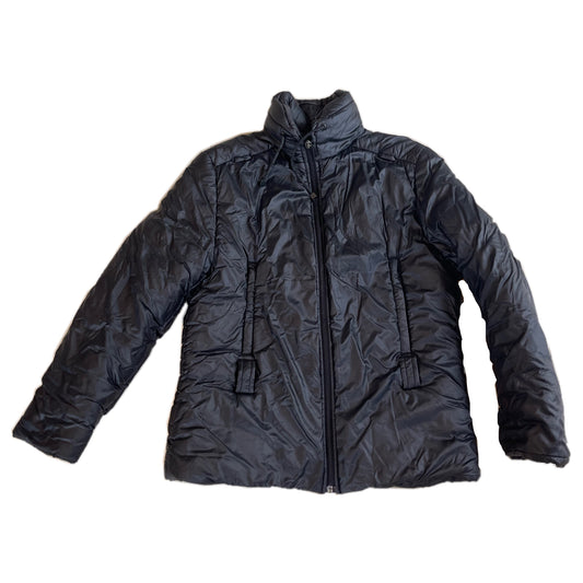 Fendi Jeans Nylon Puffer Zipper Pocket Jackets