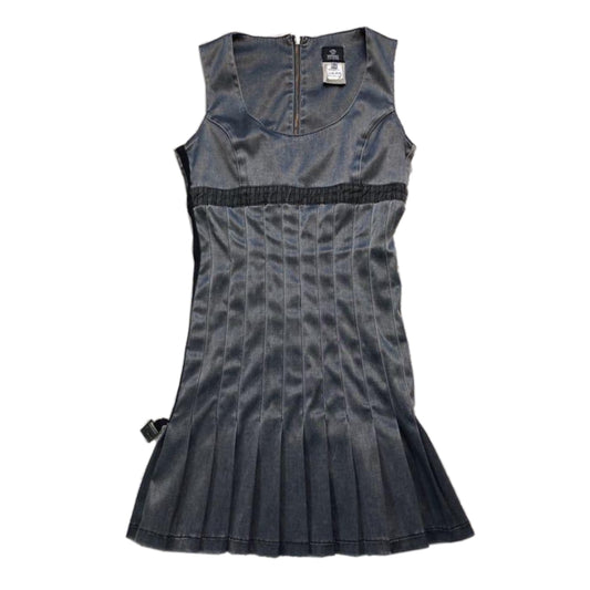 Versace Jeans Couture Sless Pleated Mini Dress