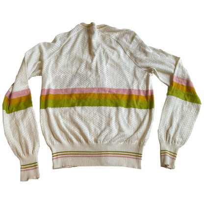 Christian Dior Perforated College Comic Logo Jacket