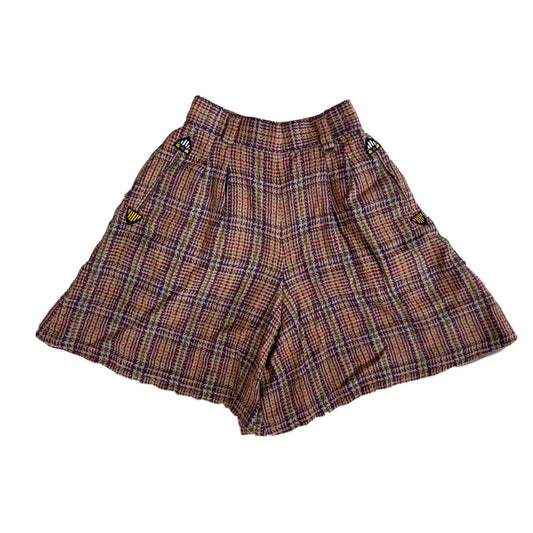 Christian Dior Sports Wool Check Bermuda Shorts
