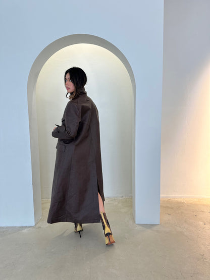 Jean Paul Gaultier Classique Leather Trench Coat