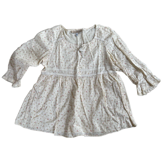 See By Chloe Ditsy Floral Babydoll 3/4 Sleeve Top