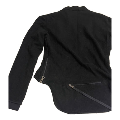 Prada Mock Neck LS Zipper Top