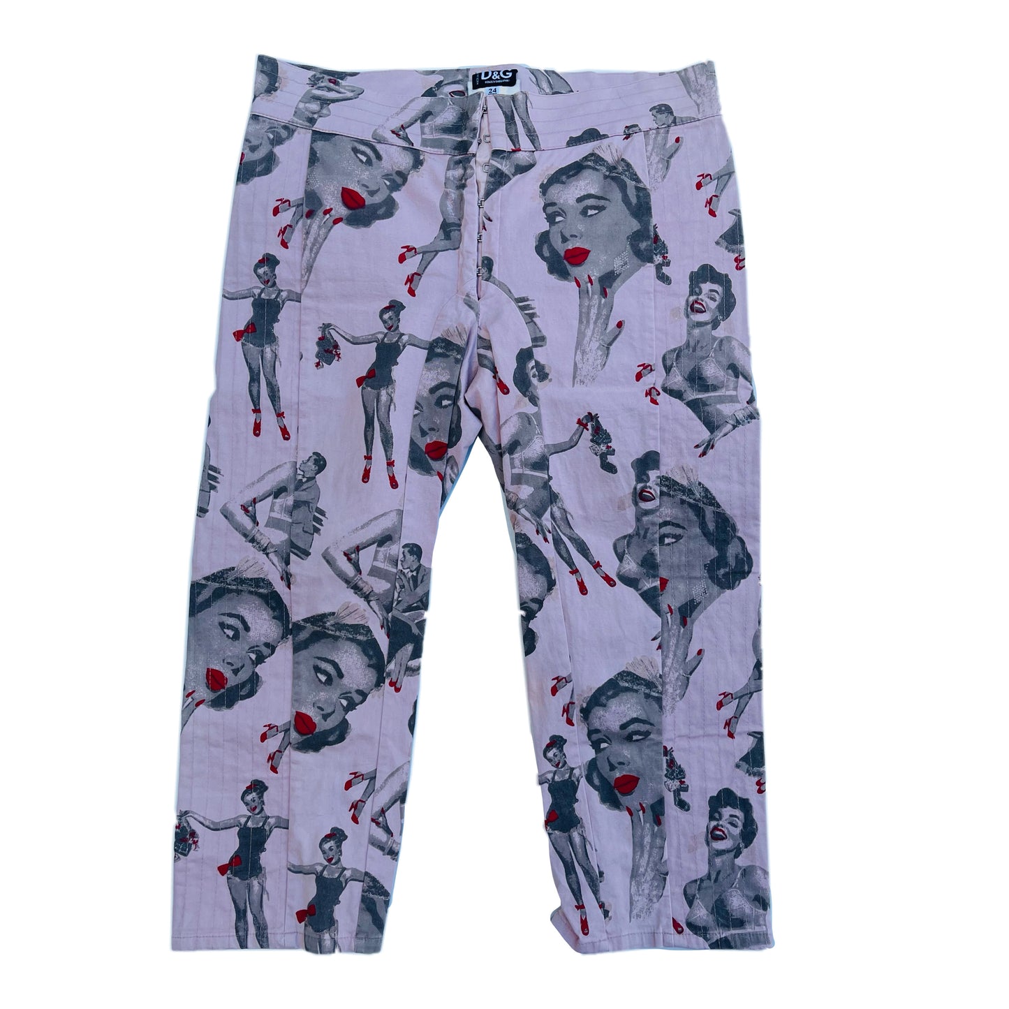 Dolce Gabbana Marilyn Monroe Capri Pants
