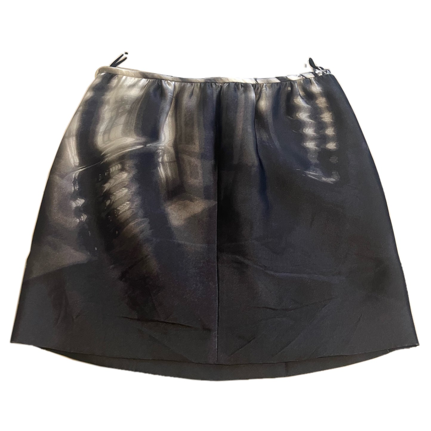 Prada Chandelier Graphic Print Mini Skirt