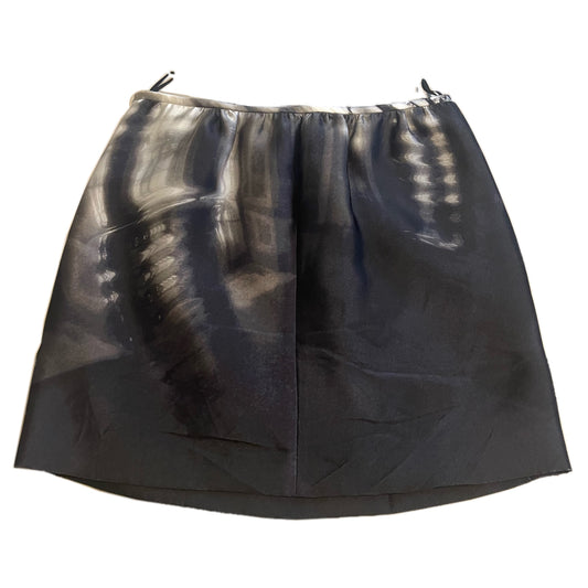 Prada Chandelier Graphic Print Mini Skirt