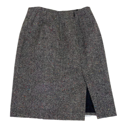 Gianni Versace Tweed Wool Speckle Blazer Skirt Two Piece Set