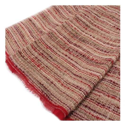Prada Tweed Pleated Midi Skirt