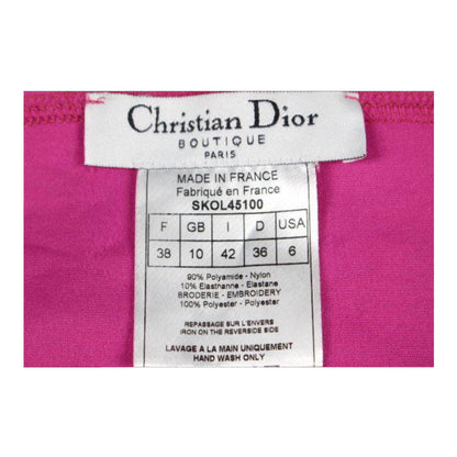 Christian Dior I Love Dior Boat Neck LS Pink Top