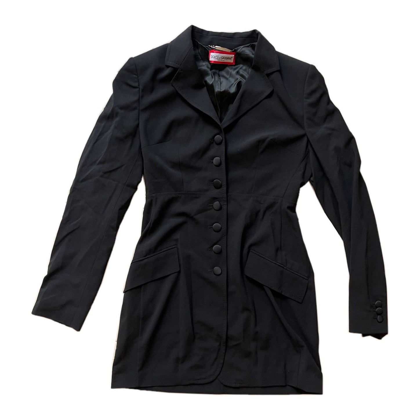 Dolce & Gabbana Button Down Long Line Blazer