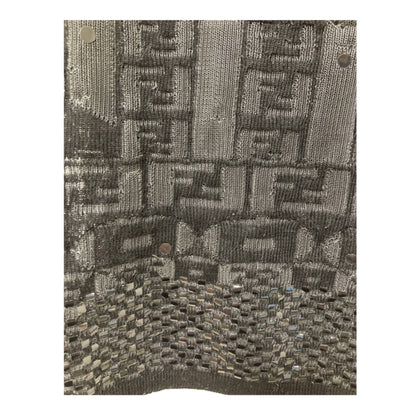 Fendi Knit Mesh Zucca Tank Crop Top